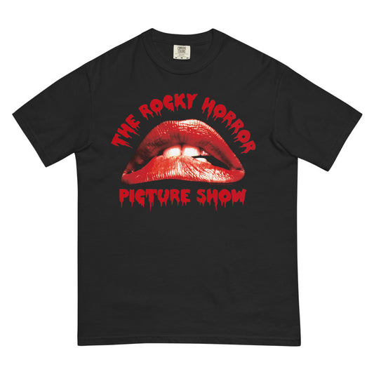 Rocky Horror Picture Show Logo Comfort Colors T-Shirt Black-0