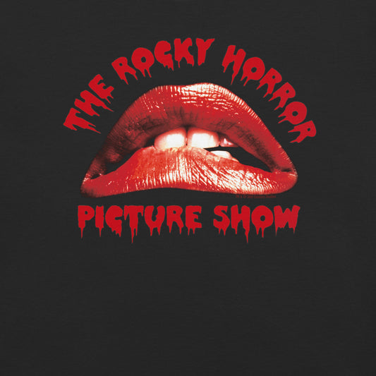 Rocky Horror Picture Show Logo Comfort Colors T-Shirt Black-1