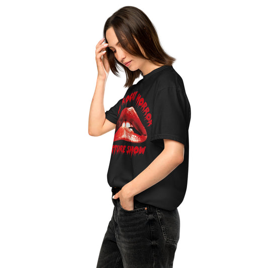 Rocky Horror Picture Show Logo Comfort Colors T-Shirt Black-3