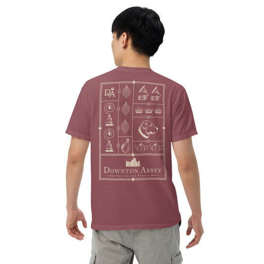Downton Abbey: The Grand Finale Deco Comfort Colors T-Shirt Brick-2