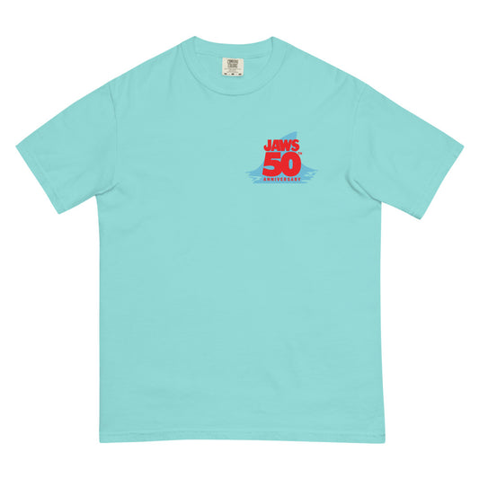 Jaws 50th Anniversary T-Shirt Lagoon Blue-1