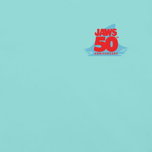 Jaws 50th Anniversary T-Shirt Lagoon Blue-5