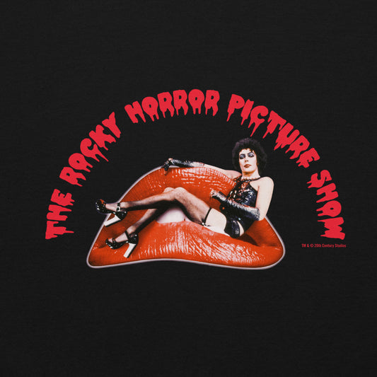 Rocky Horror Picture Show 50th Anniversary Frank Boss Tattoo Hoodie Black-1