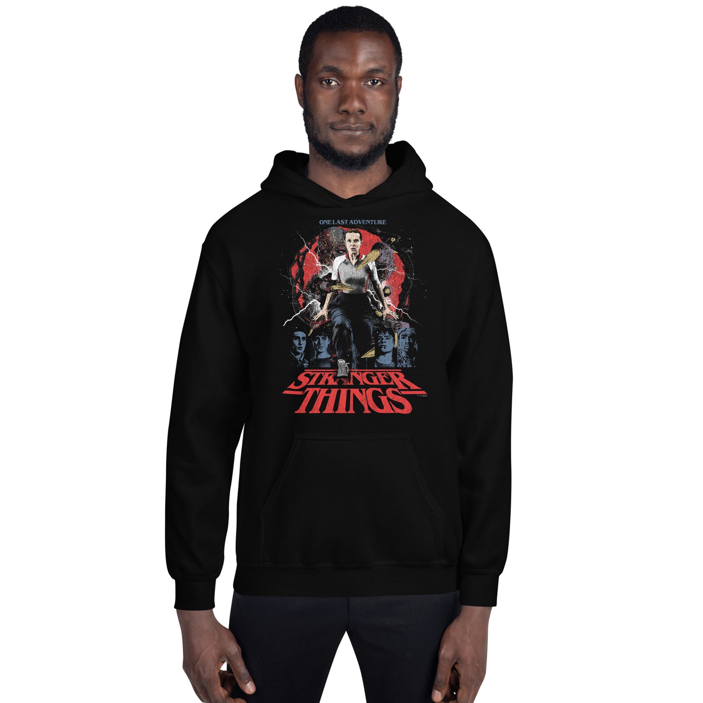 Stranger Things Hoodie Rucking Fotten x Upside Down Pictures
