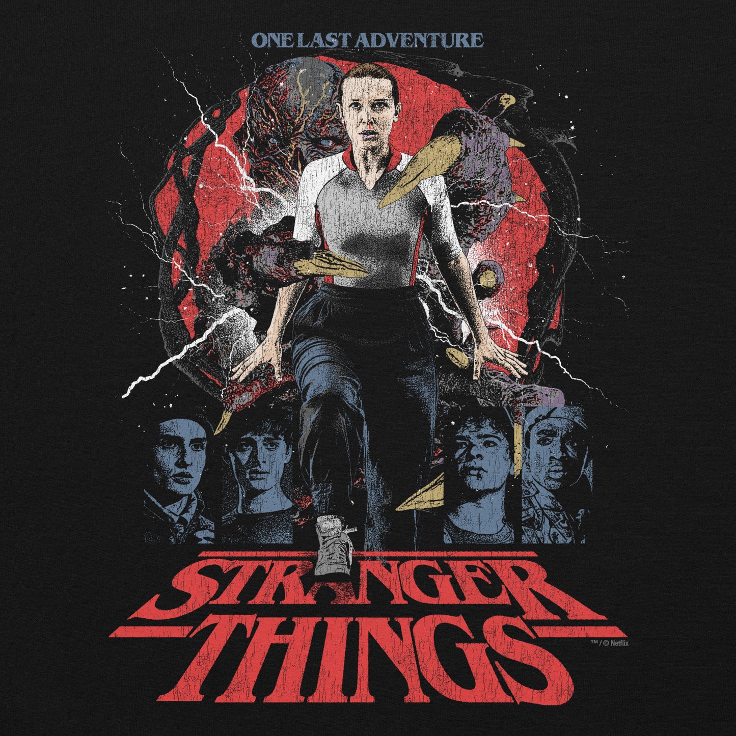 Stranger Things Hoodie Rucking Fotten x Upside Down Pictures