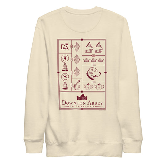 Downton Abbey: The Grand Finale Deco Sweatshirt Bone-0