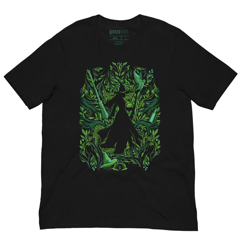Wicked: For Good Elphaba Greenery T-Shirt Black