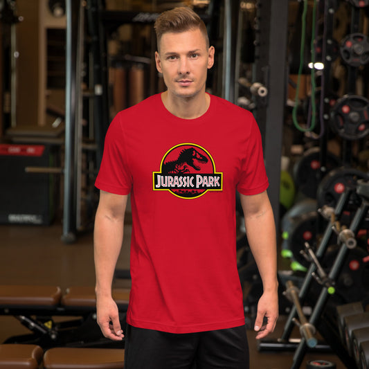 Jurassic Park Logo Unisex T-Shirt Black-5
