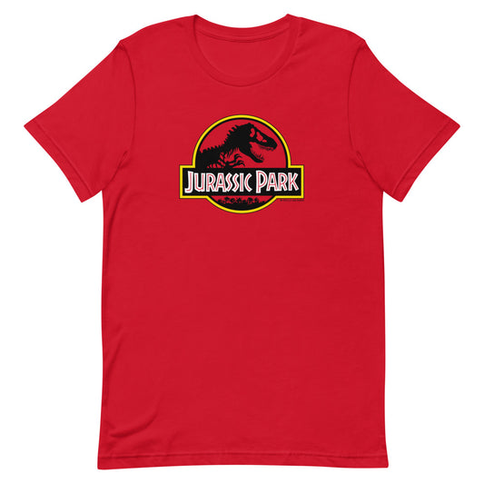 Jurassic Park Logo Unisex T-Shirt Black-3