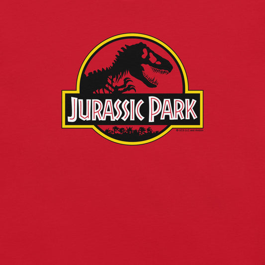 Jurassic Park Logo Unisex T-Shirt Black-4