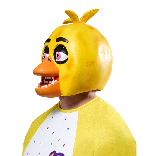 Five Nights at Freddy's Chica Adult Overhead Latex Mask-1