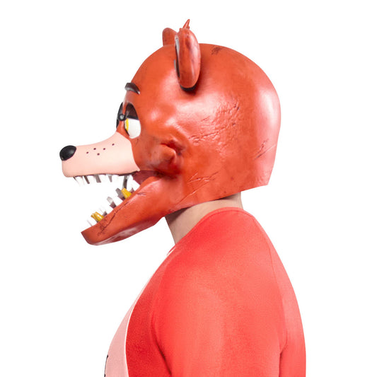 Five Nights At Freddy's Foxy Adult Overhead Latex Mask-2