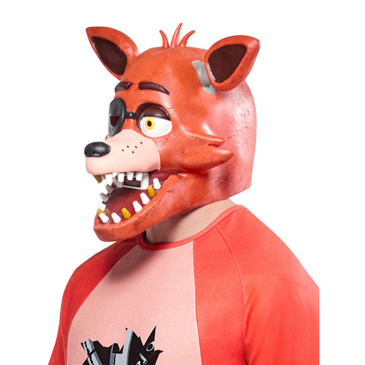 Five Nights At Freddy's Foxy Adult Overhead Latex Mask-1