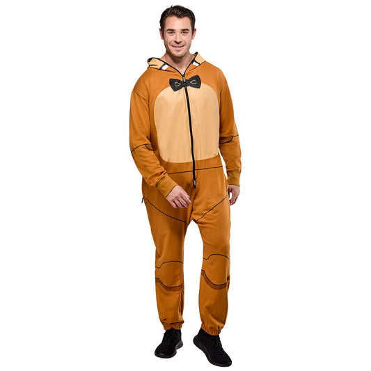 Five Nights At Freddy's Freddy Fazbear Zipsters Mask-up Adult Costume-1
