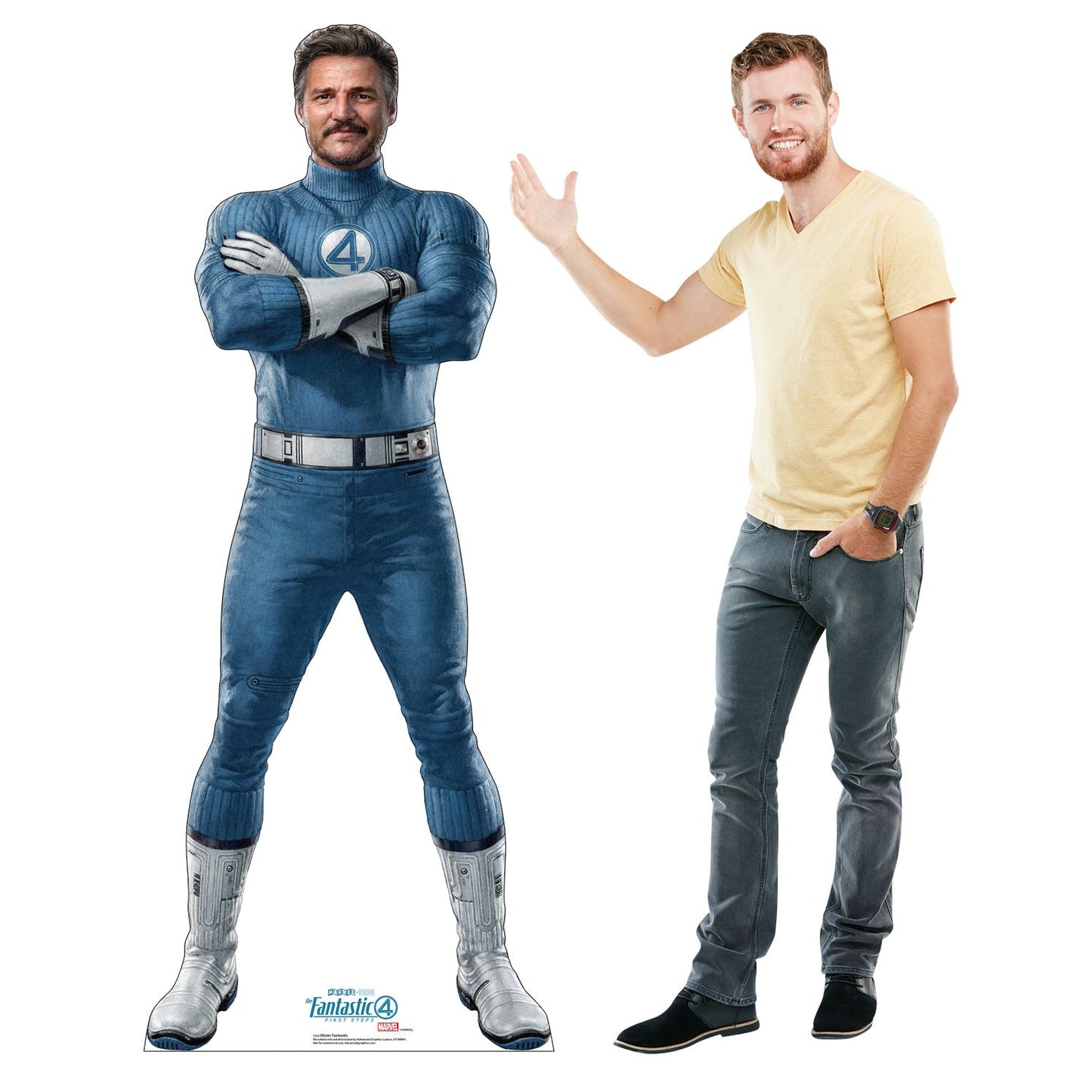 The Fantastic Four: First Steps Mister Fantastic Life-Size Cardboard Cutout Standee