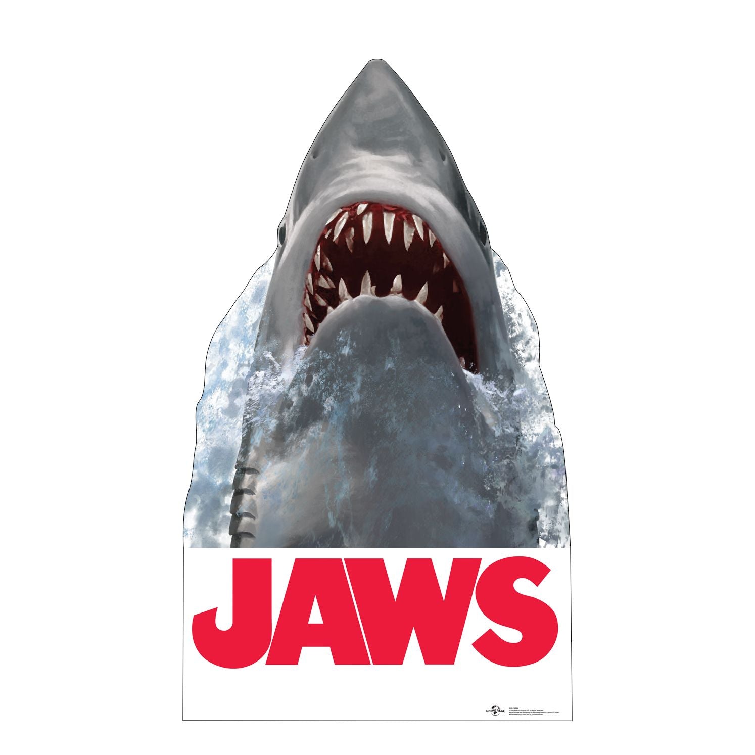 Jaws Cardboard Cutout Standee