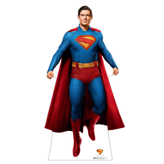 SUPERMAN (2025 Movie) Superman Action Cardboard Cutout Standee-0