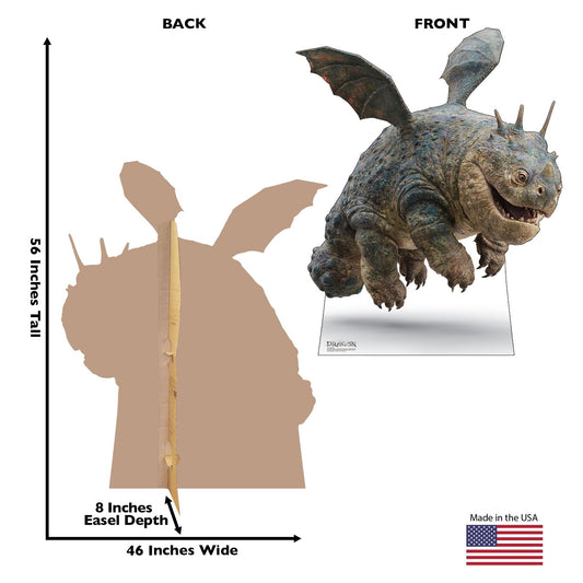 How to Train Your Dragon Live Action Gronckle Standee -2