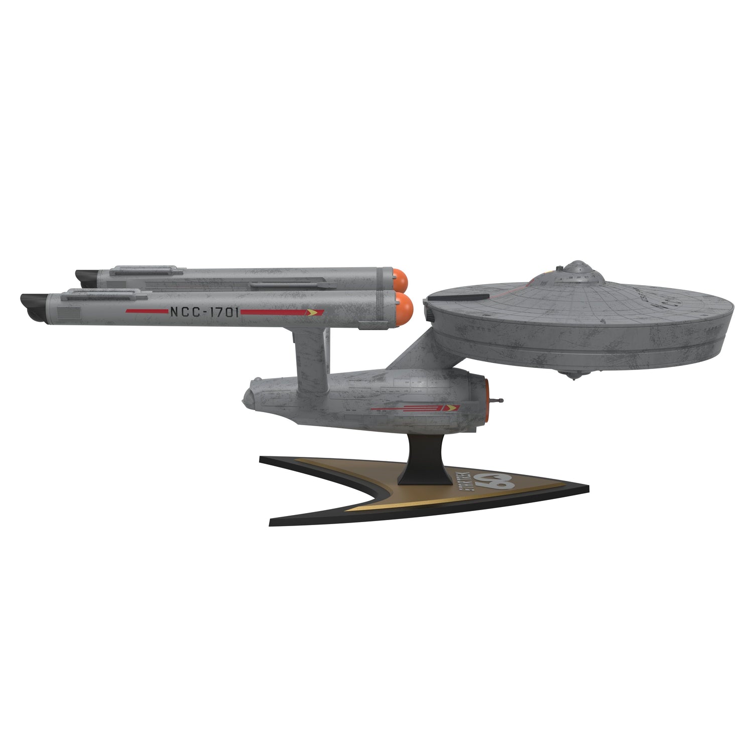 Star Trek Enterprise Popcorn Bucket scale view