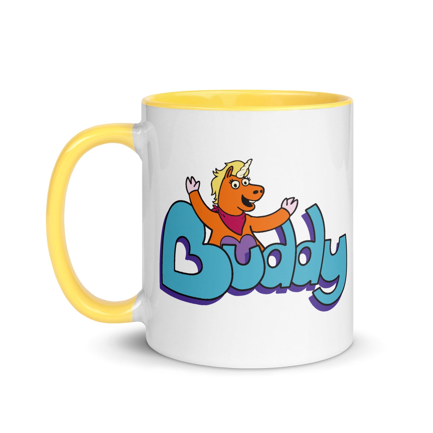 Buddy Logo Ceramic Mug Front View
