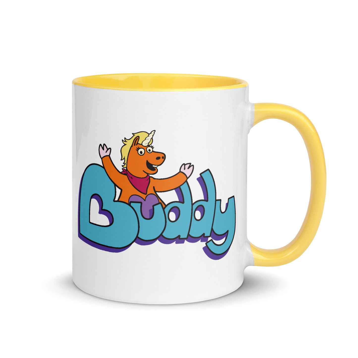 11oz Buddy Coffee Cup Side View