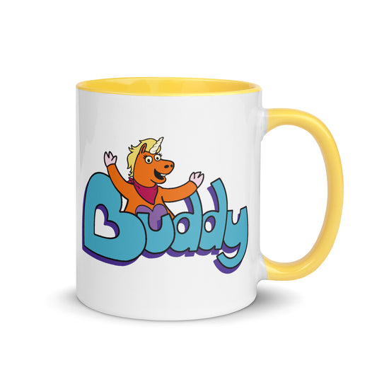Buddy Logo Ceramic Mug Front View-1