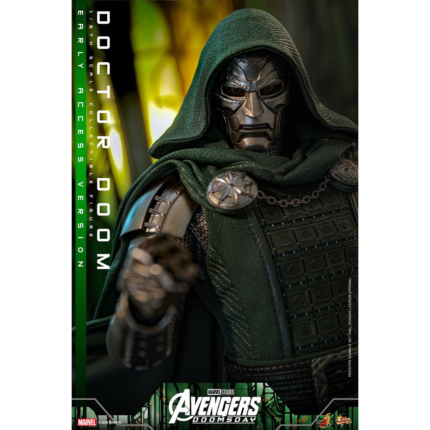 Alternate pose highlighting the figure's 30 points of articulation