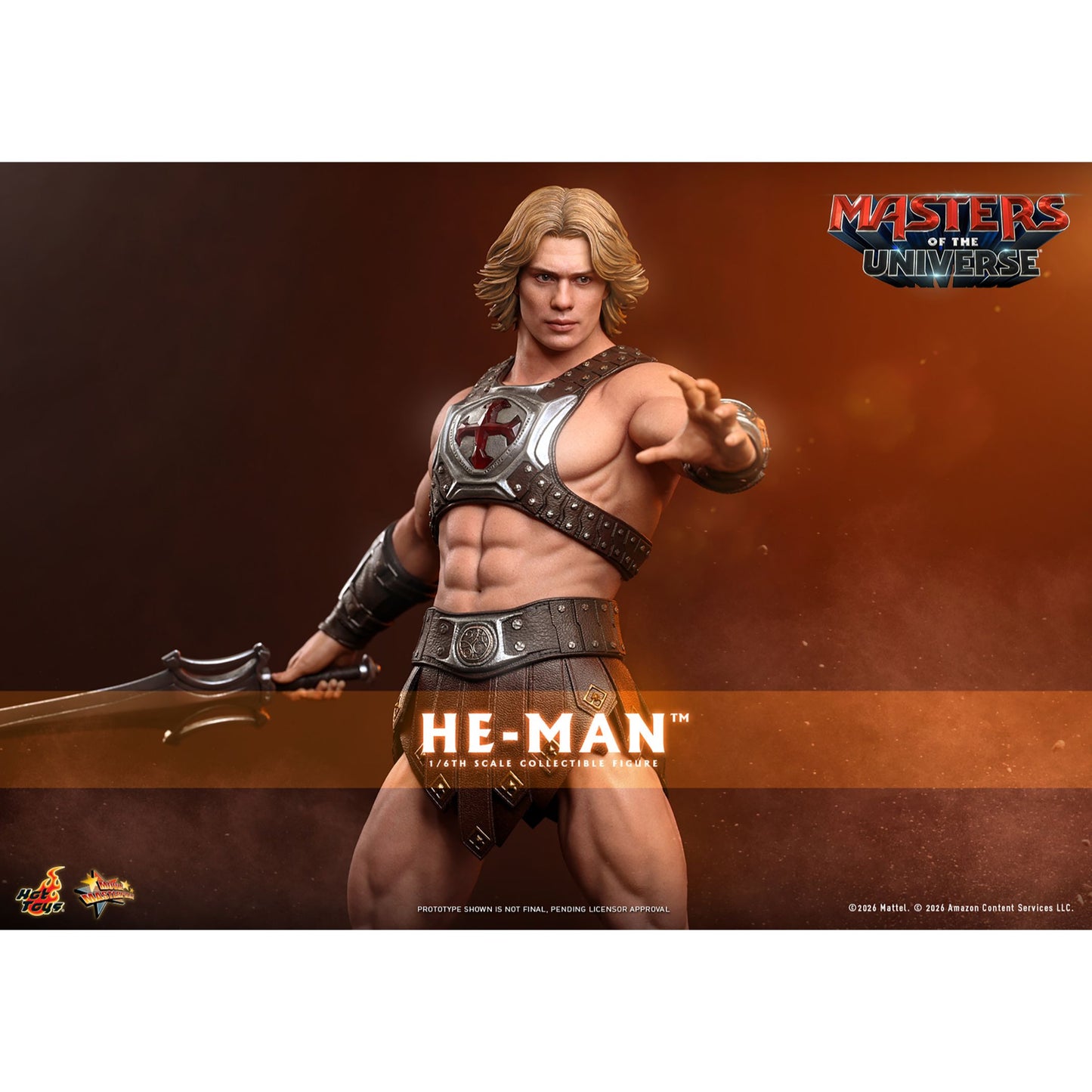 Masters of the Universe Sixth Scale Figure He-Man