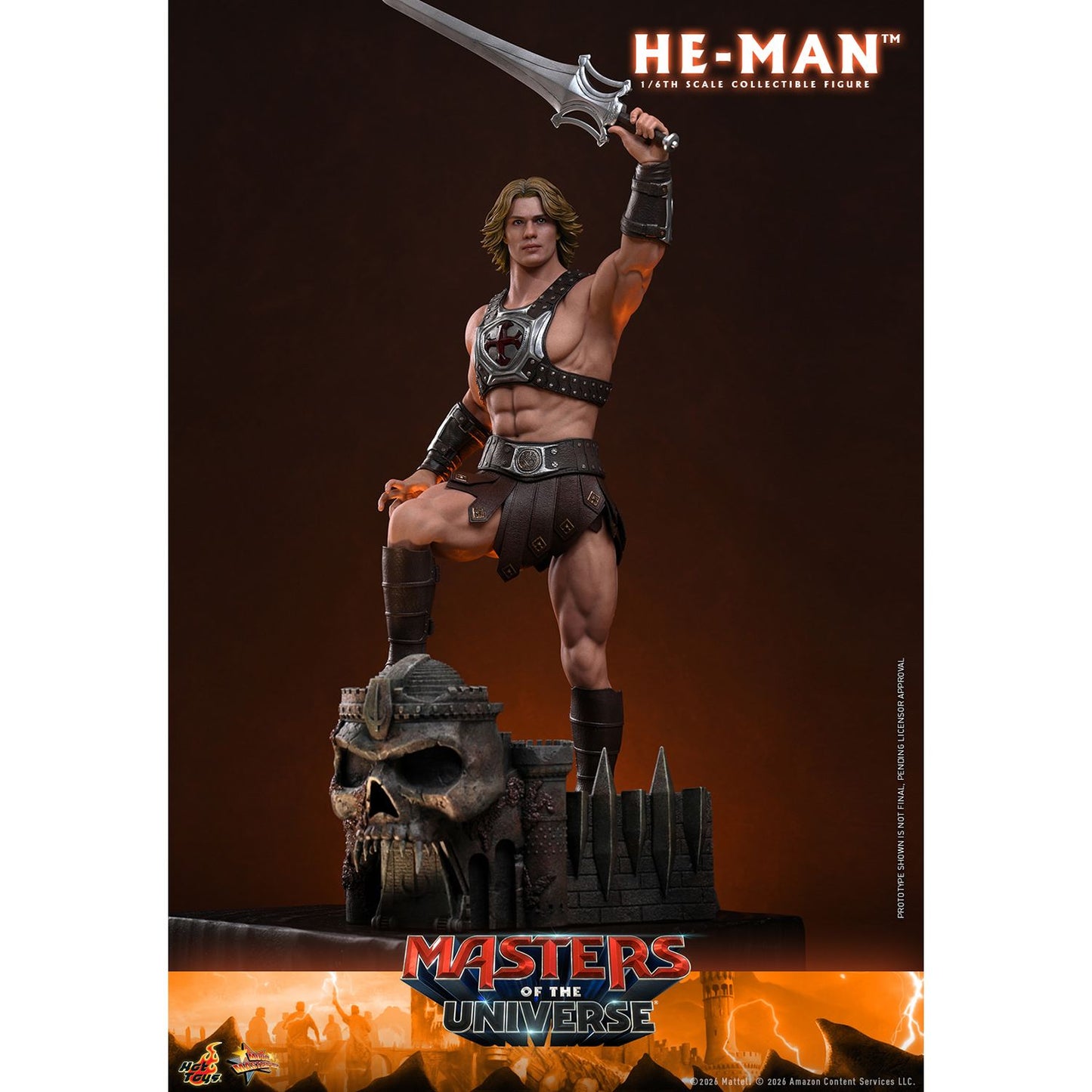 Masters of the Universe Sixth Scale Figure He-Man
