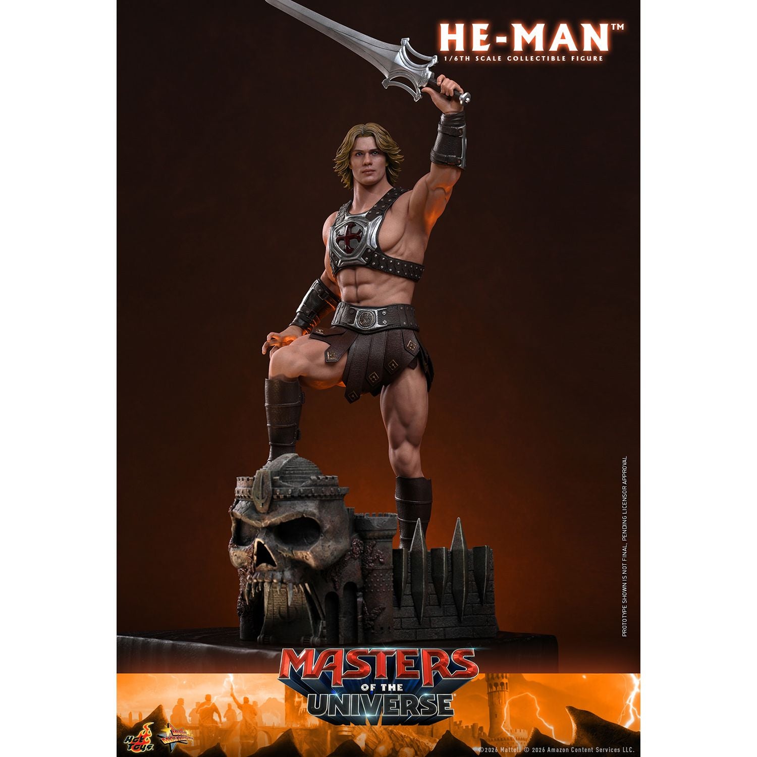 Masters of the Universe Sixth Scale Figure He-Man