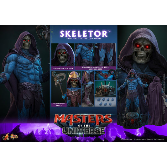 Masters of the Universe x Hot Toys Skeletor Sixth Scale Figure-12