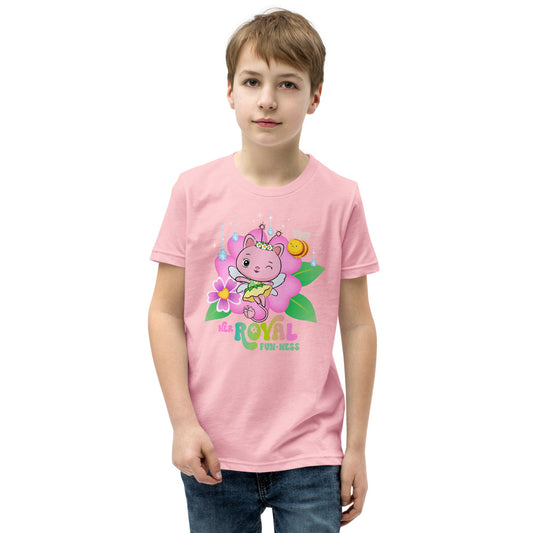 Gabby's Dollhouse The Movie Royal Fun-ness Kids T-Shirt Pink-1