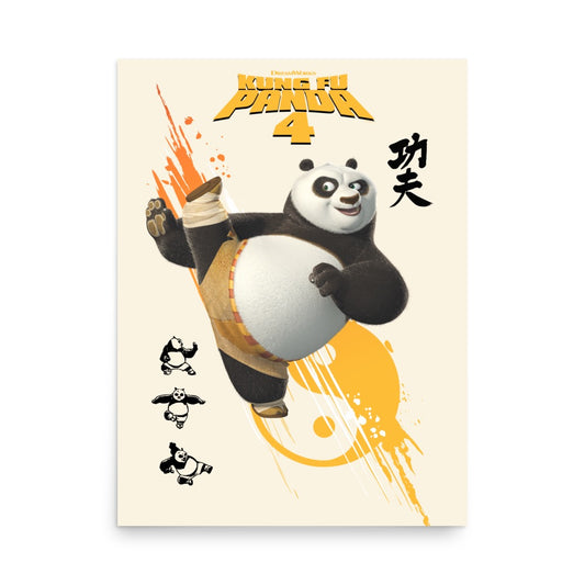 Kung Fu Panda 4 Yin Yang Poster-0