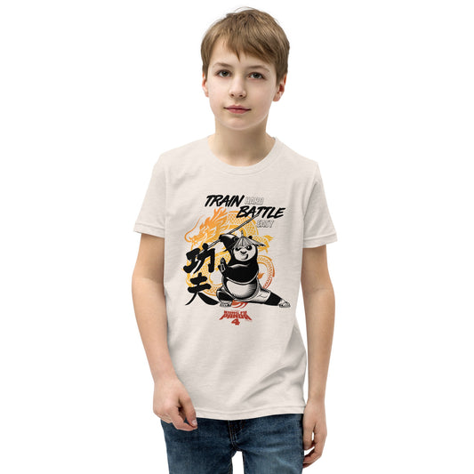 Kung Fu Panda 4 Train Hard Battle Easy Kid's T-Shirt-4