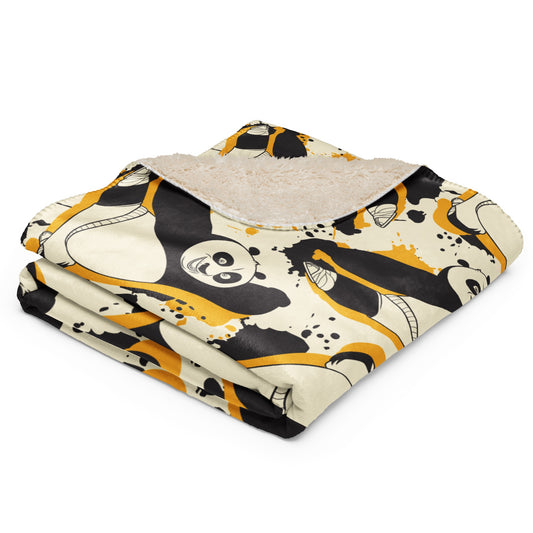 Kung Fu Panda 4 Po Ping Sherpa Blanket-1